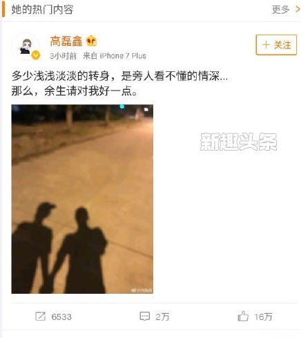 高磊鑫现在的老公陈龙 高磊鑫又结婚了吗