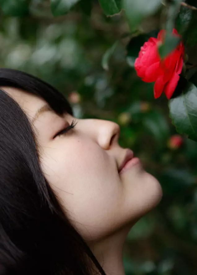 铃木爱理户外唯美小清新写真欣赏