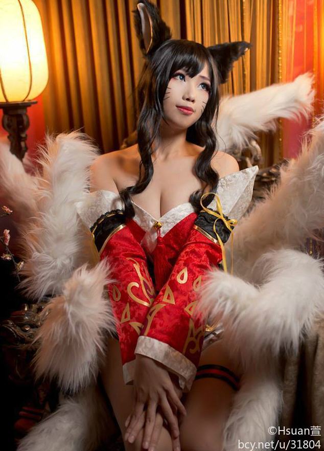 英雄联盟cosplay阿狸在哪看,英雄联盟最美阿狸cos分享