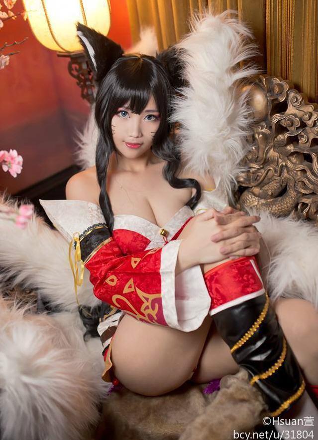 英雄联盟cosplay阿狸在哪看,英雄联盟最美阿狸cos分享